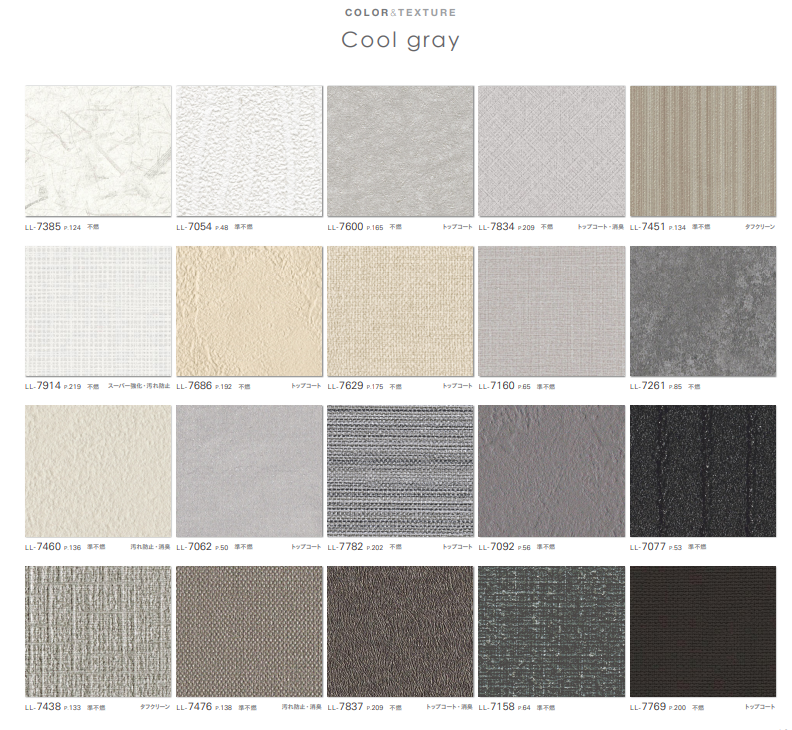 Top các màu sắc phổng biến của giấy dán tường Nhật Bản cao cấp