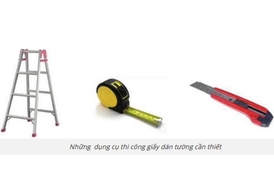 Cách thi công giấy dán tường tại nhà nhanh chóng