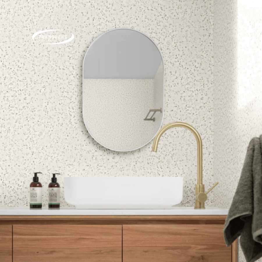 Giấy dán tường giả đá cẩm thạch cao cấp nhập khẩu từ Nhật Bản